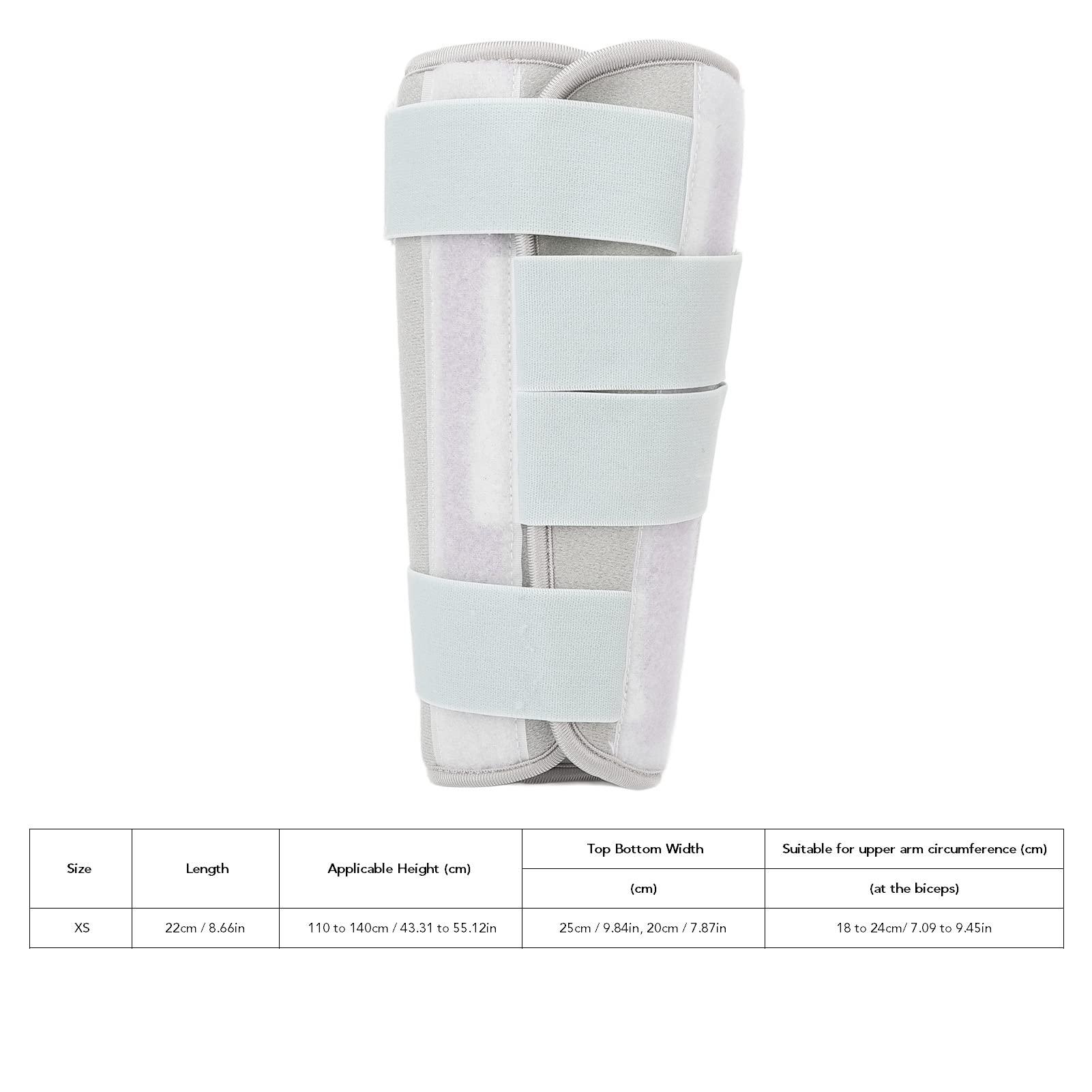 MXGZ Arm Brace, Fixed Protection Elbow Brace Wide Compatible 3 Metal Strips for Sports Injury for Adult (XS)