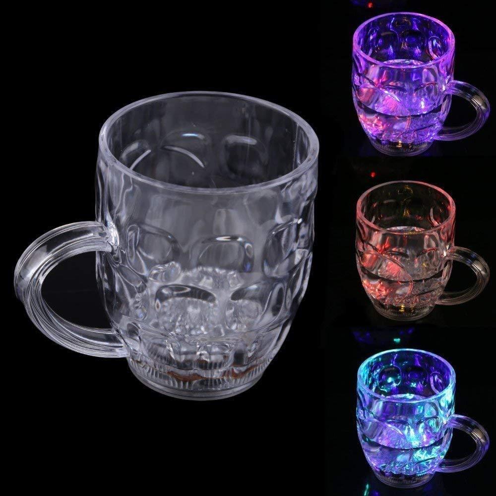 Your Mega Mart Your Mega Mar Acrylic LED Lighting Glass/Mug/Cup | Surprice Gift | Attractive Glass | Birthday
