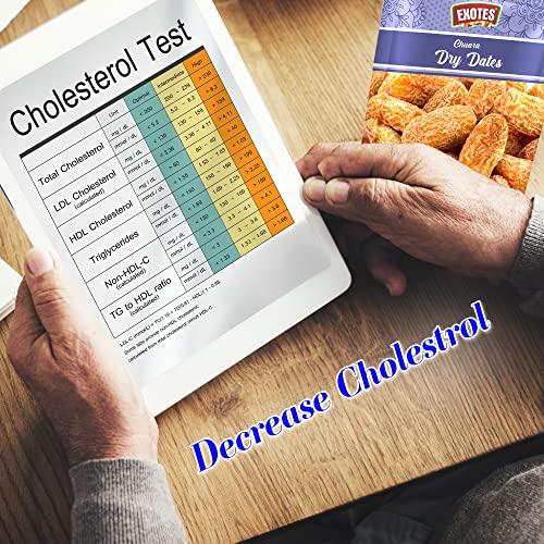 Exotes Exotes Premium Dry Fruits (Dry Yellow Dates/ Peela Chuara), 2 X 250 g