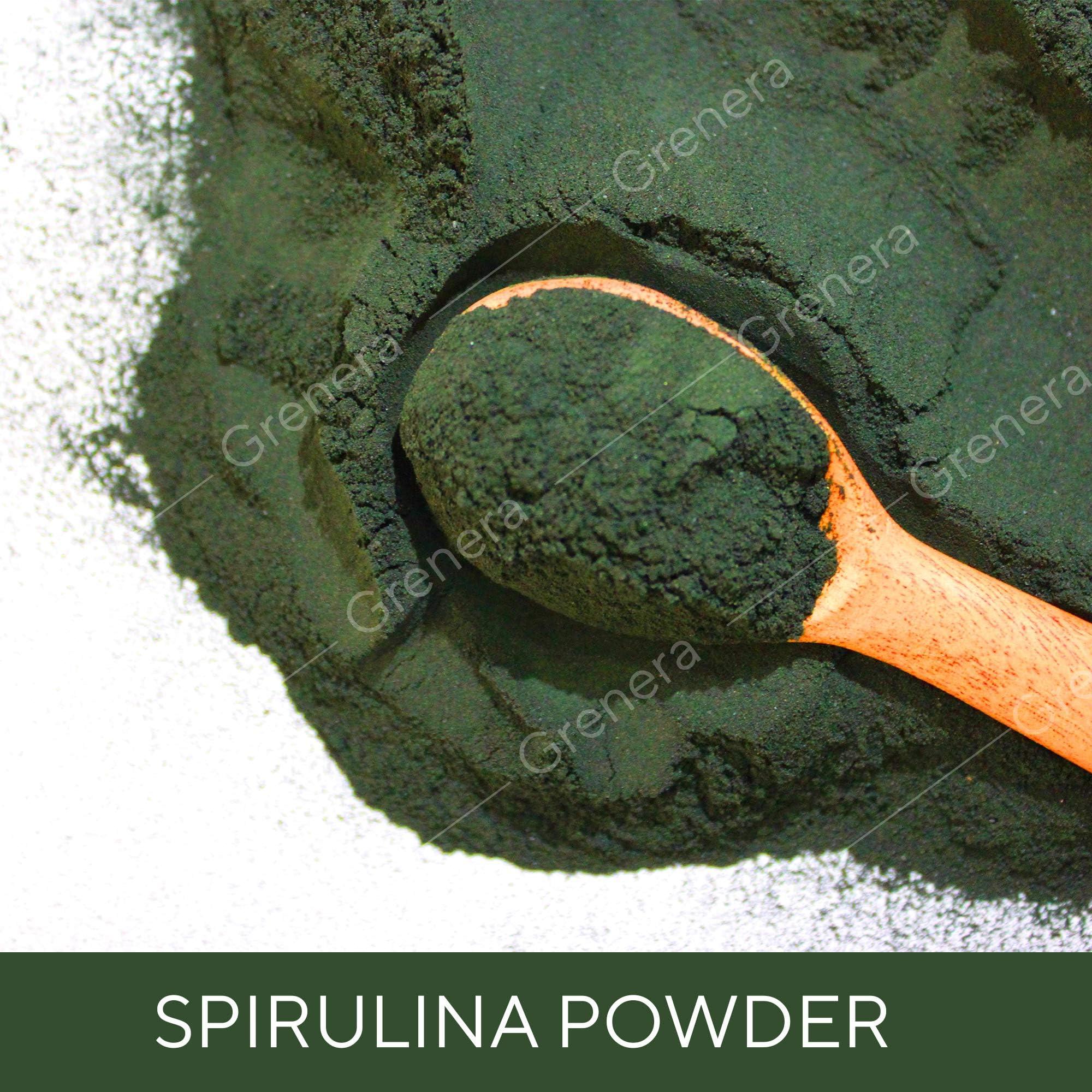 GRENERA Grenera Pure Spirulina Powder | Protein Algae Superfood Supplement | Organically Grown 1 kg