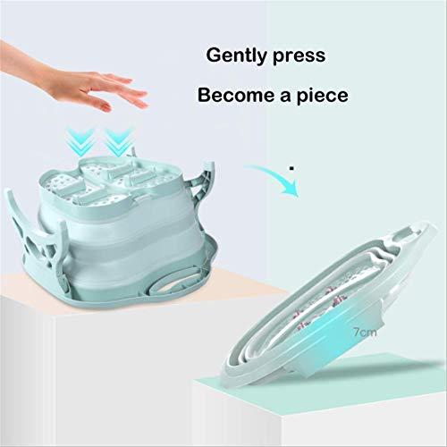 AVIAXO AVIAXO Foot Soaking Bath Basin | Pedicure Foot Spa Massager | Plastic Foot Tub for Soaking Feet | Cold & Hot Water Foot Massaging Bucket for Women