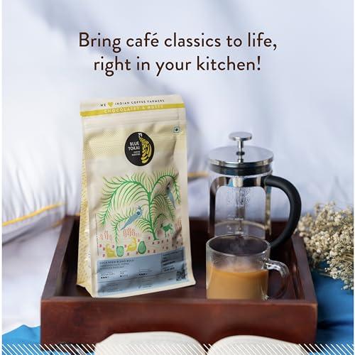 Blue Tokai Coffee Roasters Blue Tokai Coffee Cold Brew Blend Bold - Medium Dark Roast (Whole Bean) 500 g | Made with 100% Specialty Grade Arabica Freshly Roasted Coffee Beans