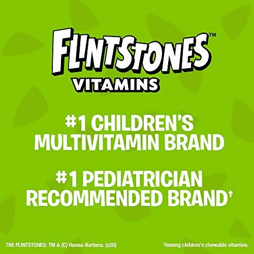 Flintstones Vitamins Flintstones Children's Multivitamin plus Iron Chewable Tablets, 60-Count