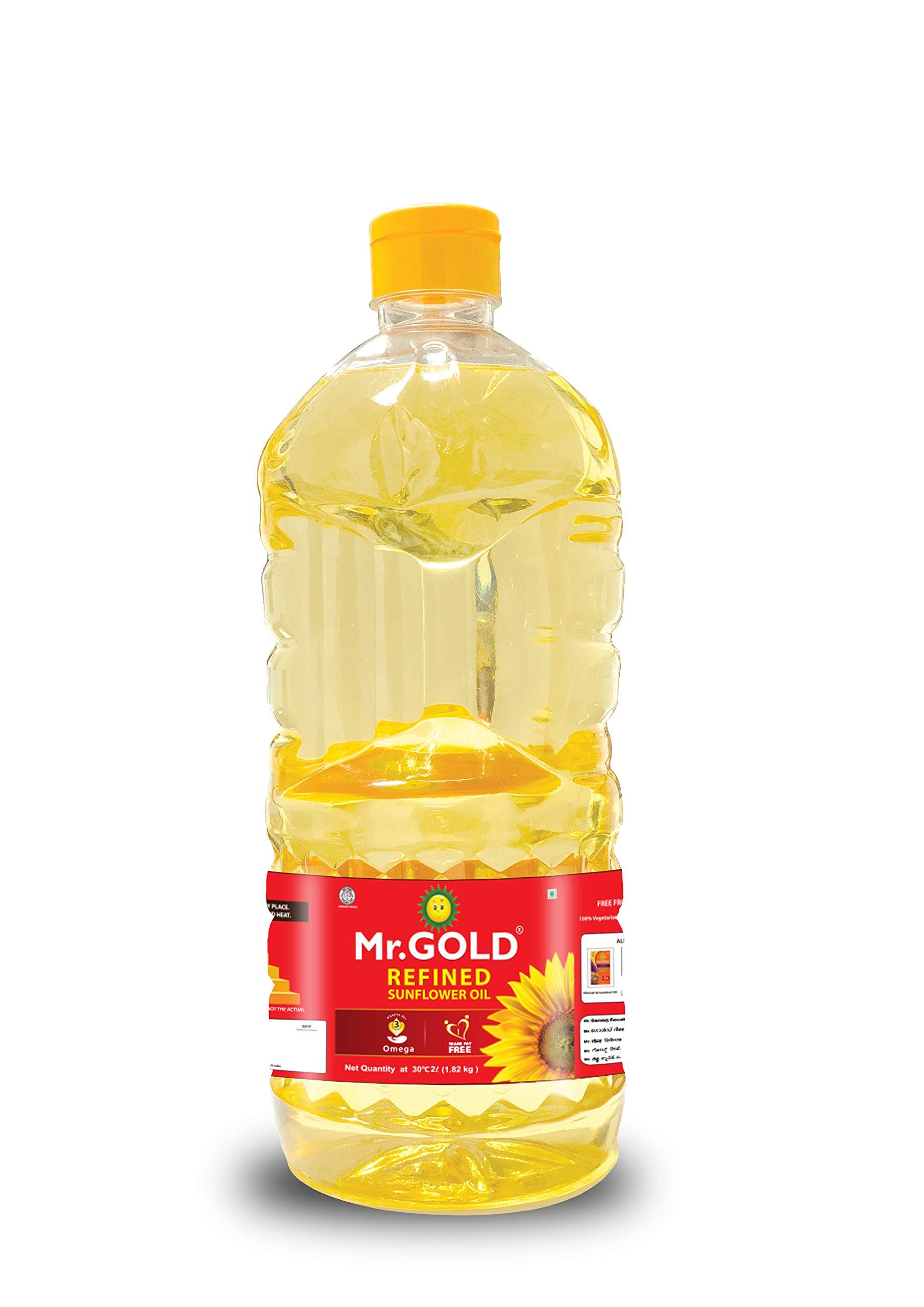 MR. GOLD Mr. Gold Refined Sunflower Oil Pet, 2 L