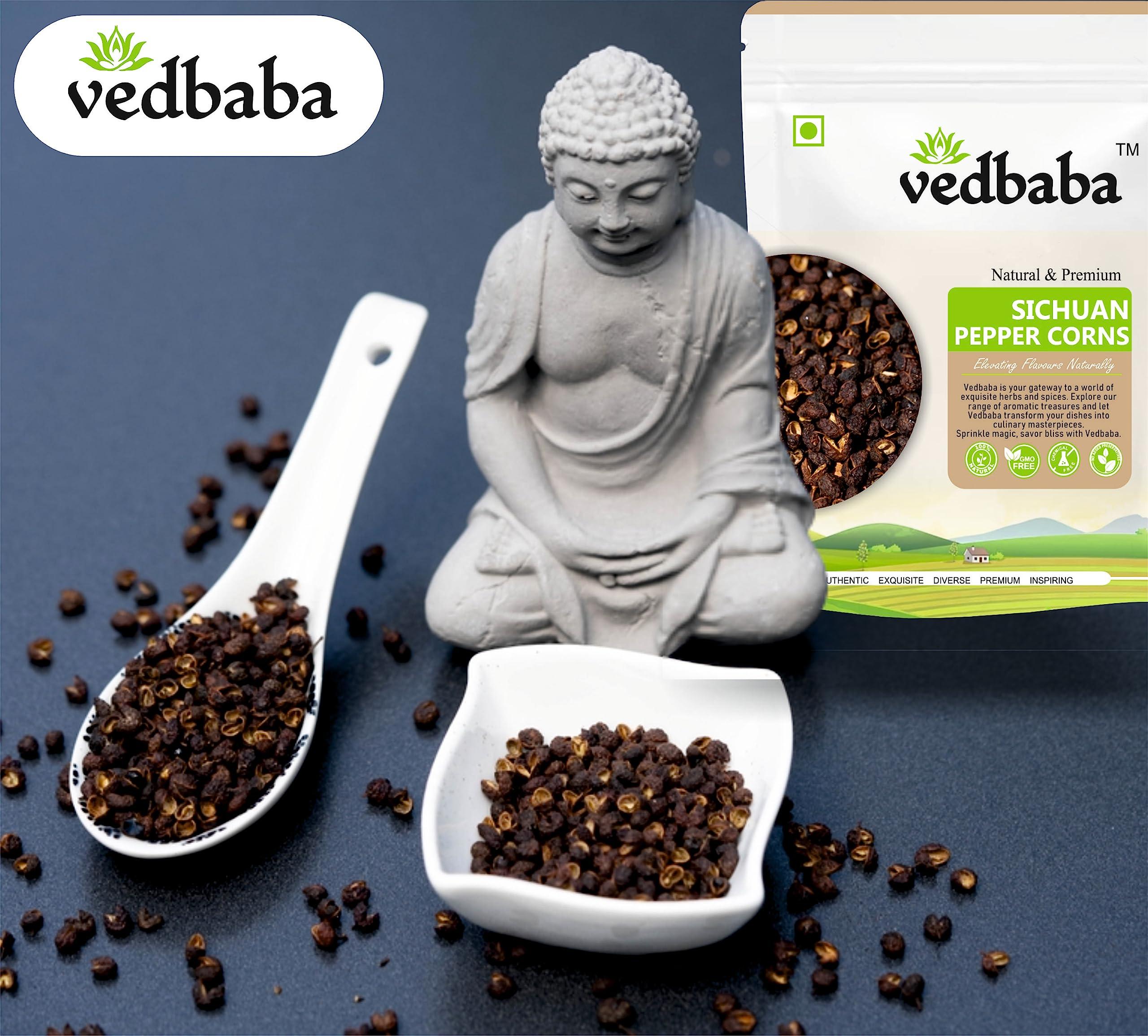 Ved Baba Vedbaba Sichuan Peppercorns | Schezwan Pepper Seed | Szechuan Peppercorns | Sichuan Pepper Corn (100 GM)
