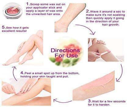 Generic Wax Hair Removal Cream Wax Beans For Hand,Legs,Bikini,Body Hair Removal Wax For Men And Women 500gm