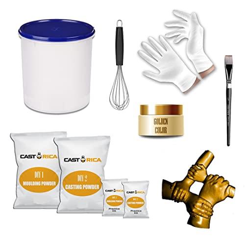 Sodee SODEE Hand Casting Kit ? Family Casting Kit - Casting Kit for Hand Casting - Family Casting Kit - Kit for Family Hand & Foot Mold (Molding Powder 1200 gm, Casting Powder 3kg)