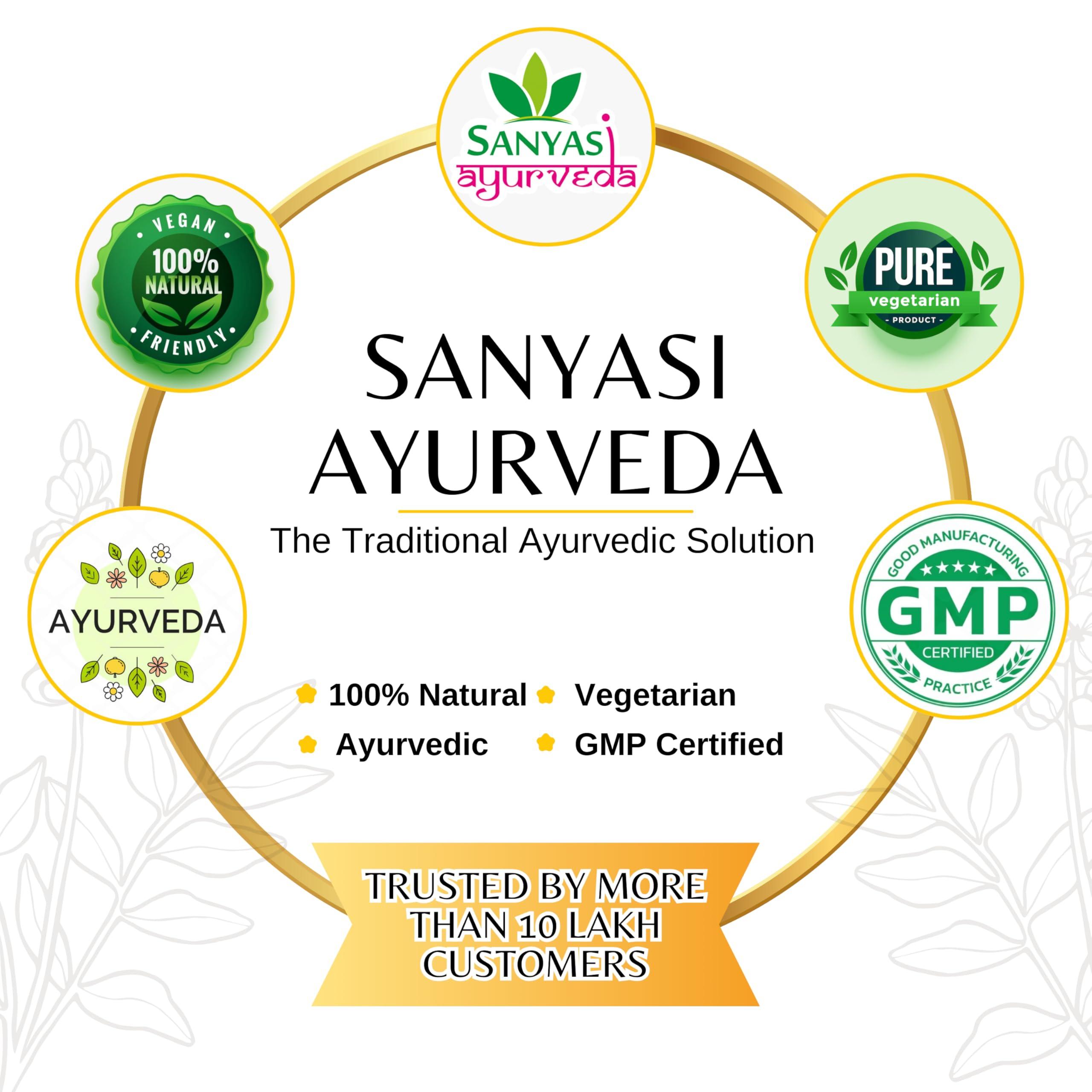 Sanyasi Sanyasi Sehat Tablet - Ayurvedic Medicine For Weight gain, Mass Gain for Men and Women