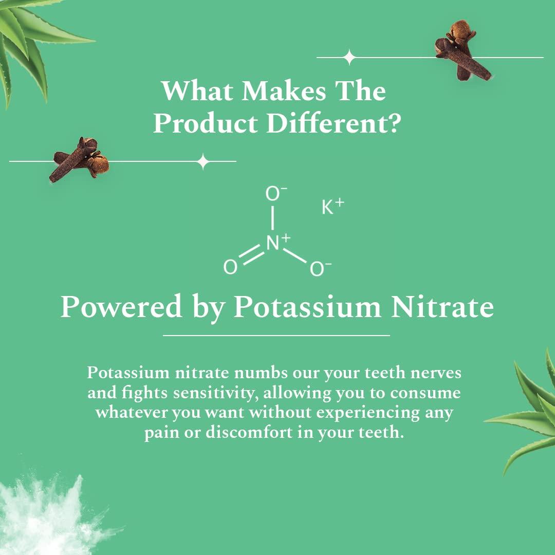 Perfora Perfora Sensitive Toothpaste and Teeth Powder | Instant Sensitivity Relief | SLS & Paraben Free | No Artificial Sweeteners | Made Safe Certified | Vegan Friendly