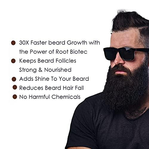 Park Daniel Park Daniel Premium Exclusive Beard Oil (30 ml), Moustache Beard Wax (50 gm) & Handcrafted Wooden U Shape Beard Comb 2.5 Inches - Combo Pack of 3 Items