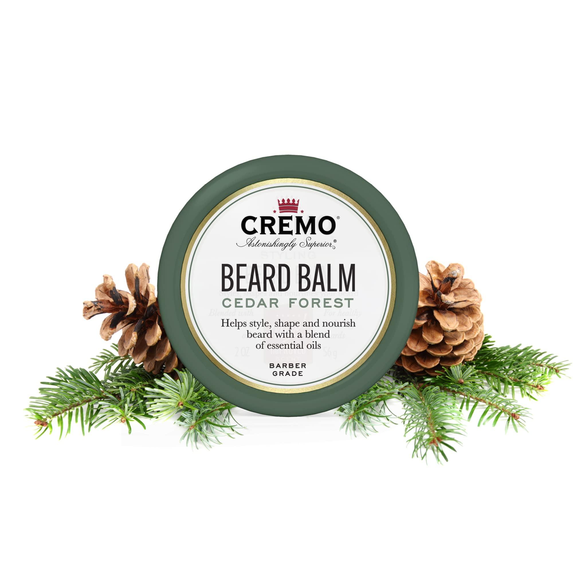 Cremo Cremo Styling Beard Balm, Forest Blend -- Nourishes, Shapes And Moisturizes All Lengths Of Facial Hair, 2 Ounces