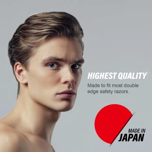 Feather Brand Feather Brand Hi-Stainless Platinum Double Edge Men Razor Blades, 100 Count