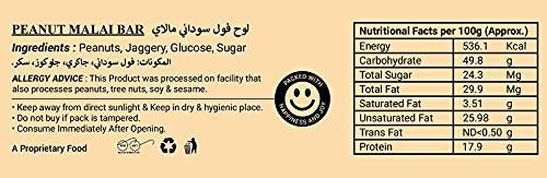 EVERGREEN SNACKS Evergreen Snacks - Peanut Chikki Bar - (30gm X 10pcs)