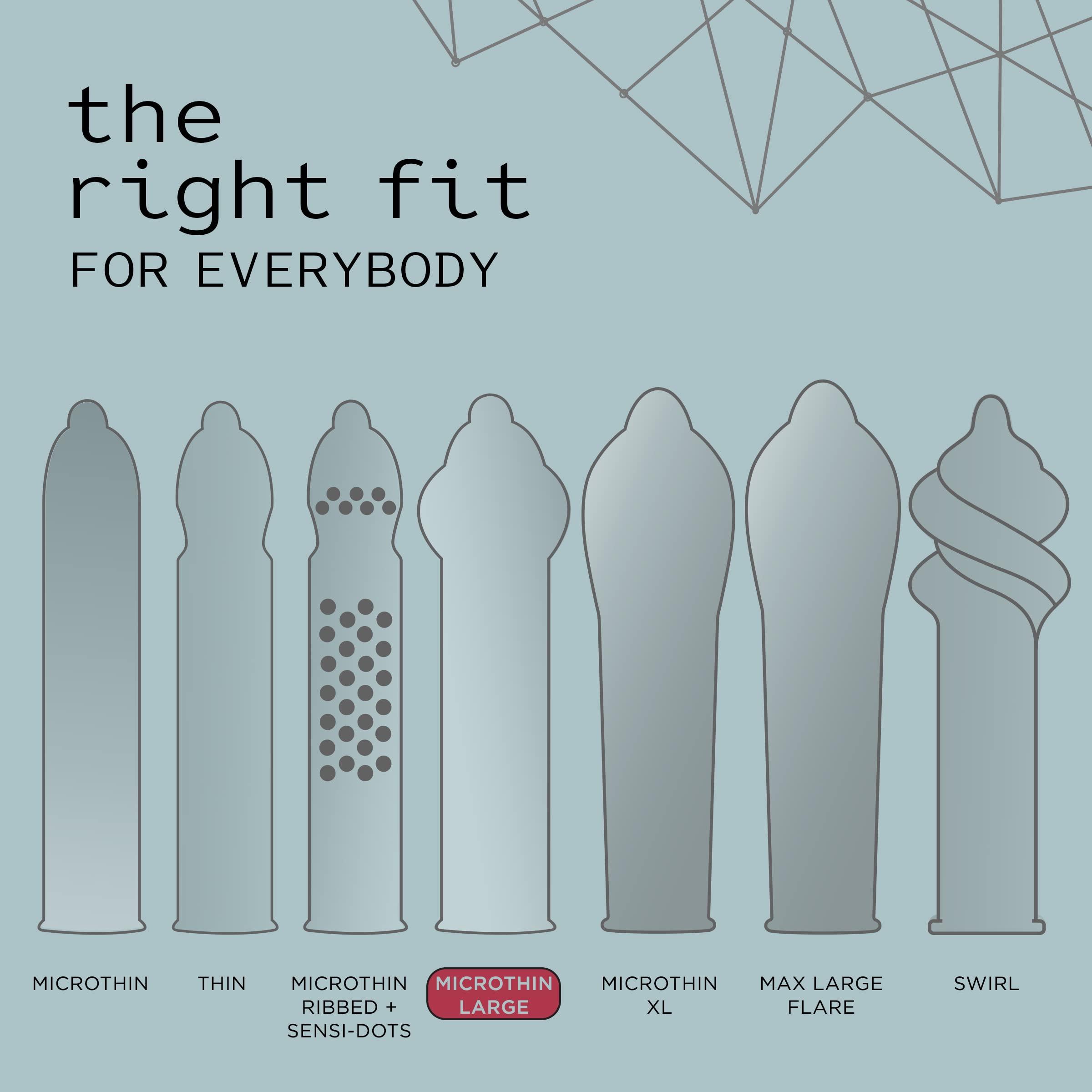 Kimono Mayer Laboratories Kimono MicroThin Condoms, Large Size 12 CT