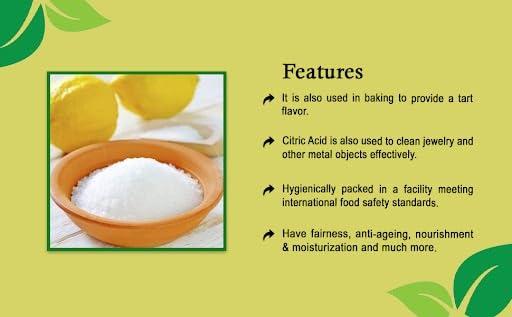 Pmw Pmw - Jar Pack - Citric Acid Crystals - Food Grade - 100 Grams