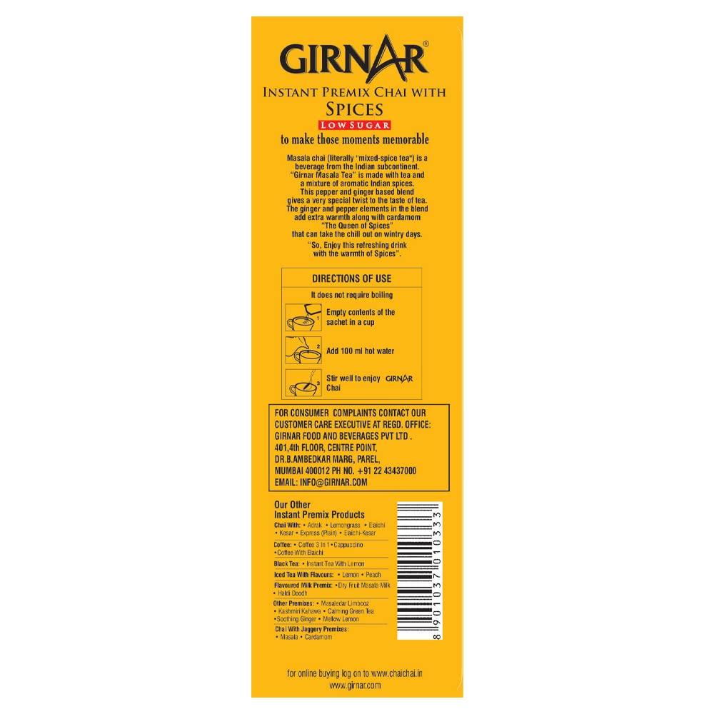 Girnar Girnar Instant Premix With Masala (10 Sachets Low Sugar)
