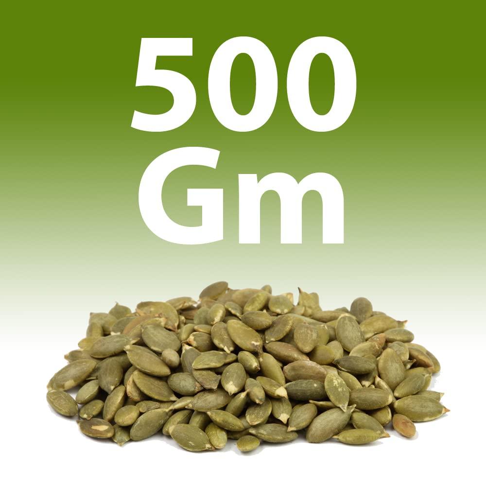 Life Value Herbal LVH Pumpkin Seeds Raw Pumpkin Seeds for Eating | Immunity Booster and Protein Rich Seeds | Healthy Diet Snacks (500Gm)