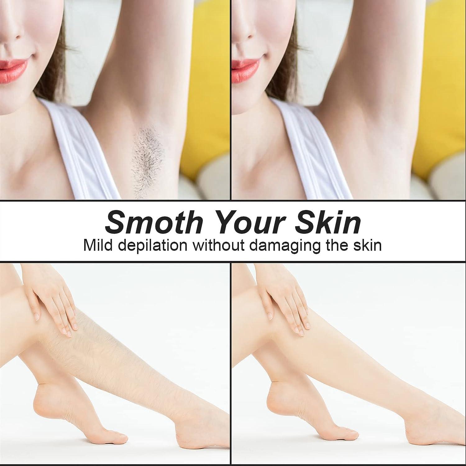 SWAURSAHA SWAURSAHA Premium Reusable Crystal Hair Remover for Women and Men | Ice Cube Roller for Face and Eye | Hair Removal & Ice Roller Tool (PINK)