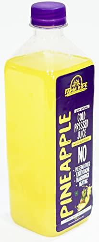Farm Ripe Pineapple Cold Pressed Juice | No Added Sugar | 70% concentrate 30% juice | 100% Naturals | Rich In Vit C
