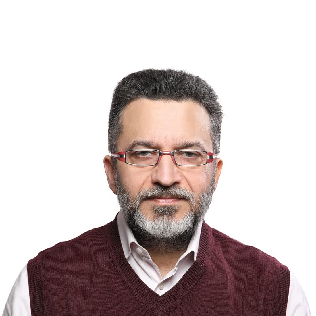 klar Eye klar Eye Premium Reading Glasses For Men and Women Mobile and Computer reading glasses Anti Reflection Scratch resistant reading glasses Powers from +0.75 to +3.50 k-4011(Burgundy, 2)