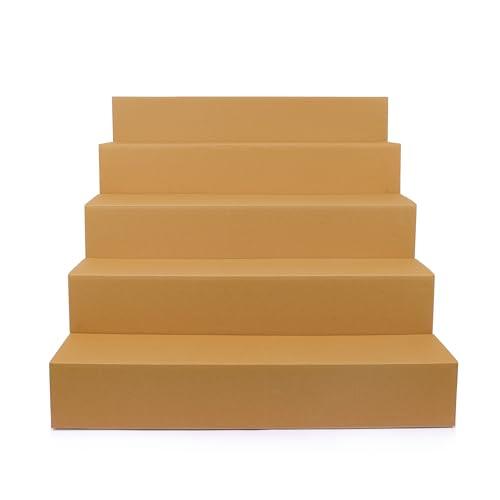 Cycle Cycle Om Shanthi 5-Step Golu Stand Foldable for Navratri | Doll Stand for Golu Dolls | Golu Steps for Dusshera |Eco-friendly Kolu Padi | Do It youself (DIY) Golu Padi | 95cmX90cmX95cm (LBH) Pure