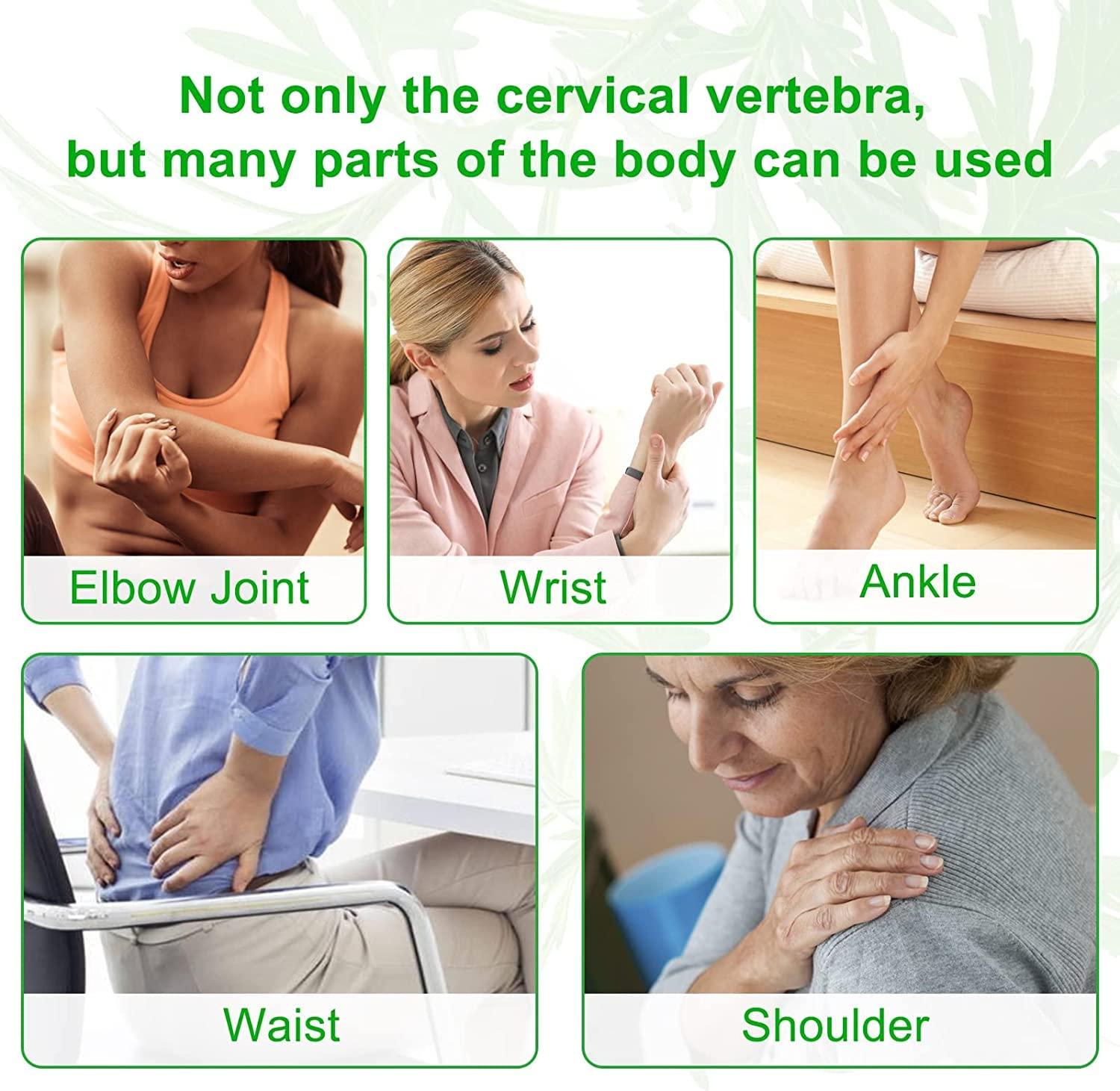 SWAMINE Herbal Knee Plaster Sticker Pain Relief and Inflammation Patches Joint Knee Relief Patches Kit Natural Wormwood Extract Sticker Knee Pain Relief Patches For Men Women Pack Of 10