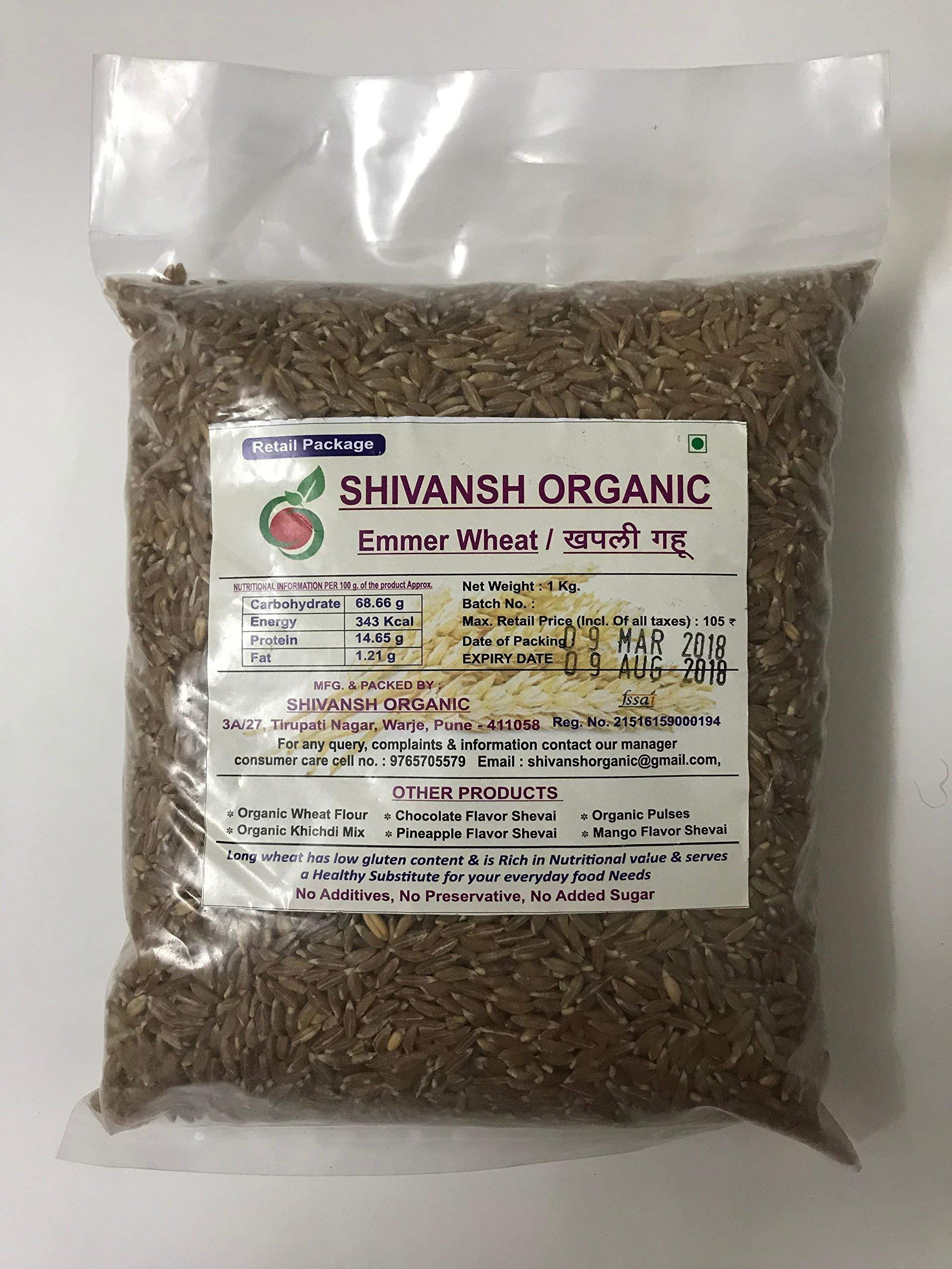 Shivansh Shivansh Emmer Long Wheat Farro, 1kg
