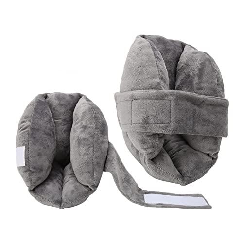 DUHJ Heel Protector Cushion, Heel Cushion Protector Pillow Ergonomic Design Comfortable Grip Inside Keep Warm Relieve Stress Pain for<br/>Protect Feet