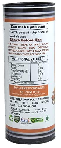 Dophie Dophie Orange Chai all spices Chai Masala extract-1, Garlic Chai Masala drops -1 / Magical taste and aroma with tea masala, More flavour than chai masala powder (Combo Pack)