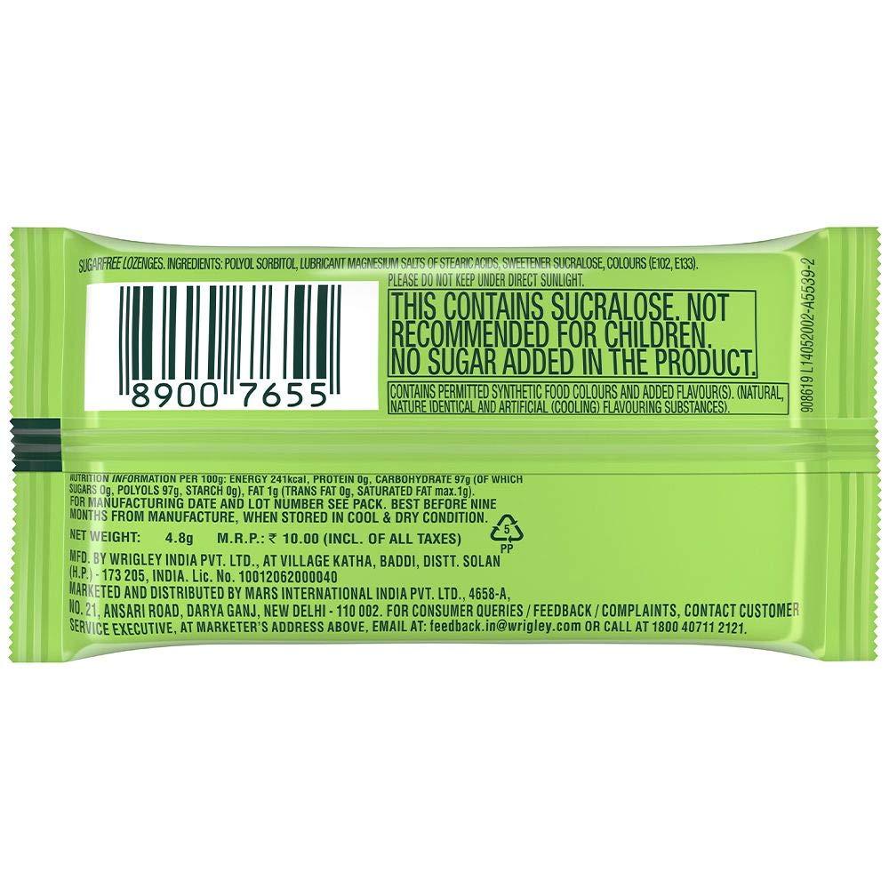 Doublemint Doublemint Sugarfree Mints Sleeve Box Peppermint Flavour Chewing Gum Mint Gums for Instant Freshness easy to carry 20 Sleeves per Box 64 gm