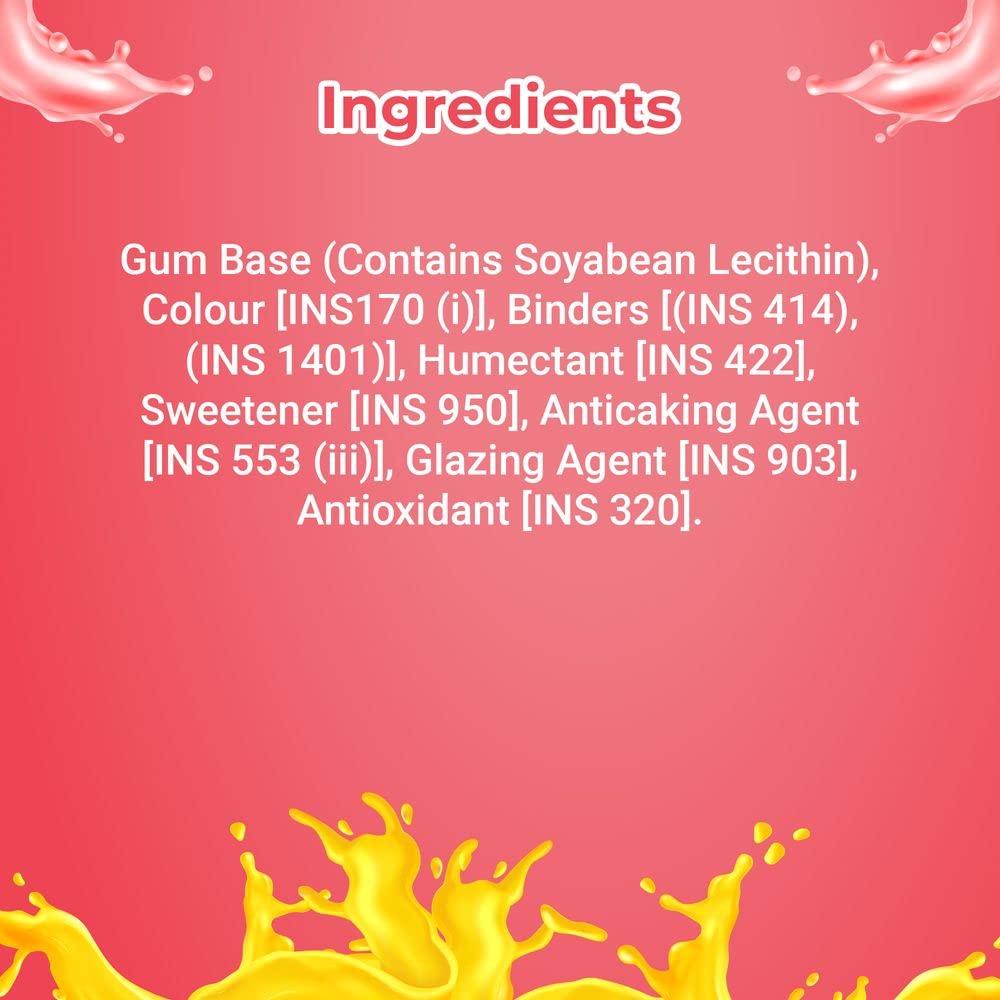 Orbit Orbit Mixed Fruit Sugarfree Chewing Gum | Chewing Gums for Clean and Healthy Teeth | Pocket-Friendly & Easy to Carry Pot Pack |66g | Pack of 2