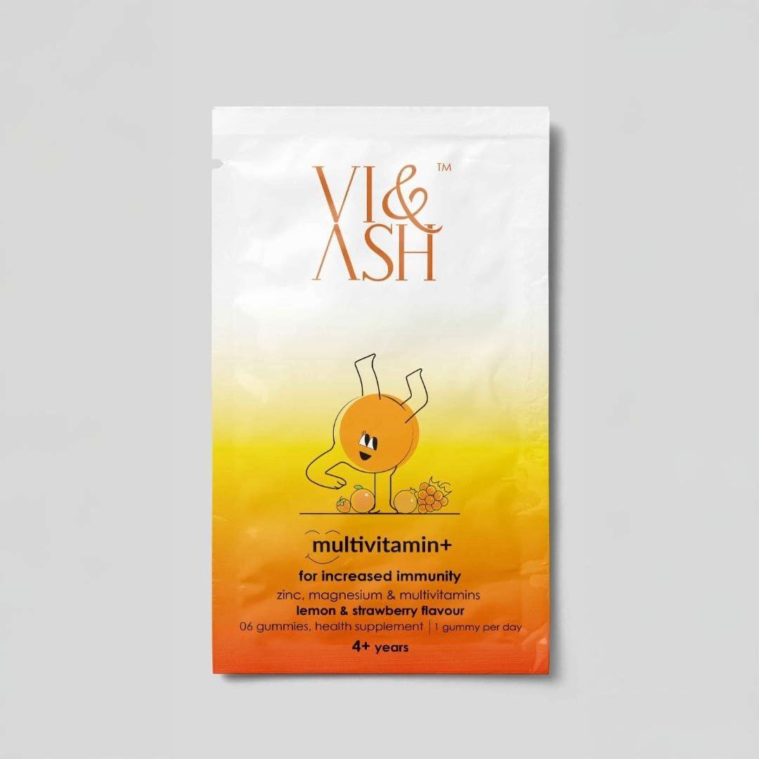 VI & ASH VI & ASH MV+ - NOURISH YOUR GROWTH - Supports Immune Health | Enhances Cognitive Development | Tasty and Fun | Balances Energy Levels | Promotes Overall Well-being - 90-Day-Pack