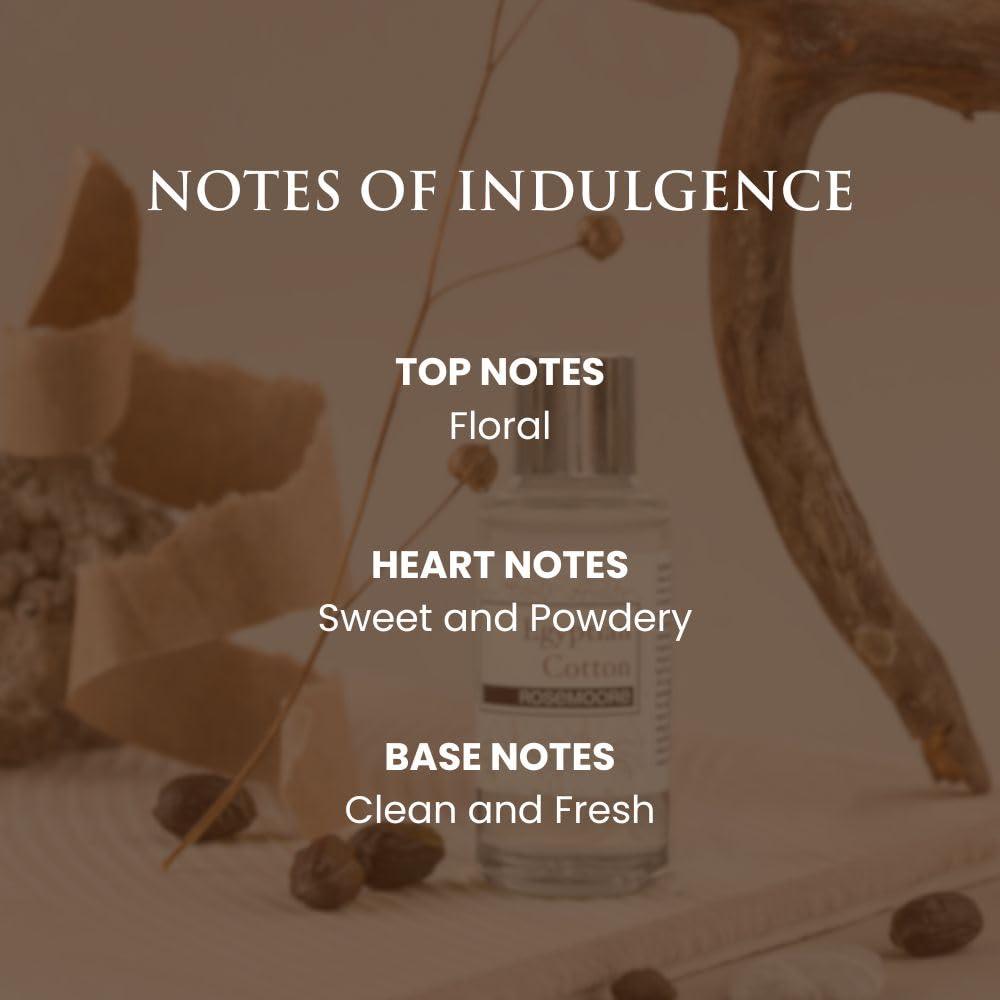 Rosemoore Rosemoore Scented Fragrance Oil for Burner, Electric Diffuser,Potpourri, Home Fragrance, Room Fragrance, Aromatherapy - Egyptian Cotton, 15ml (Pack of 2)