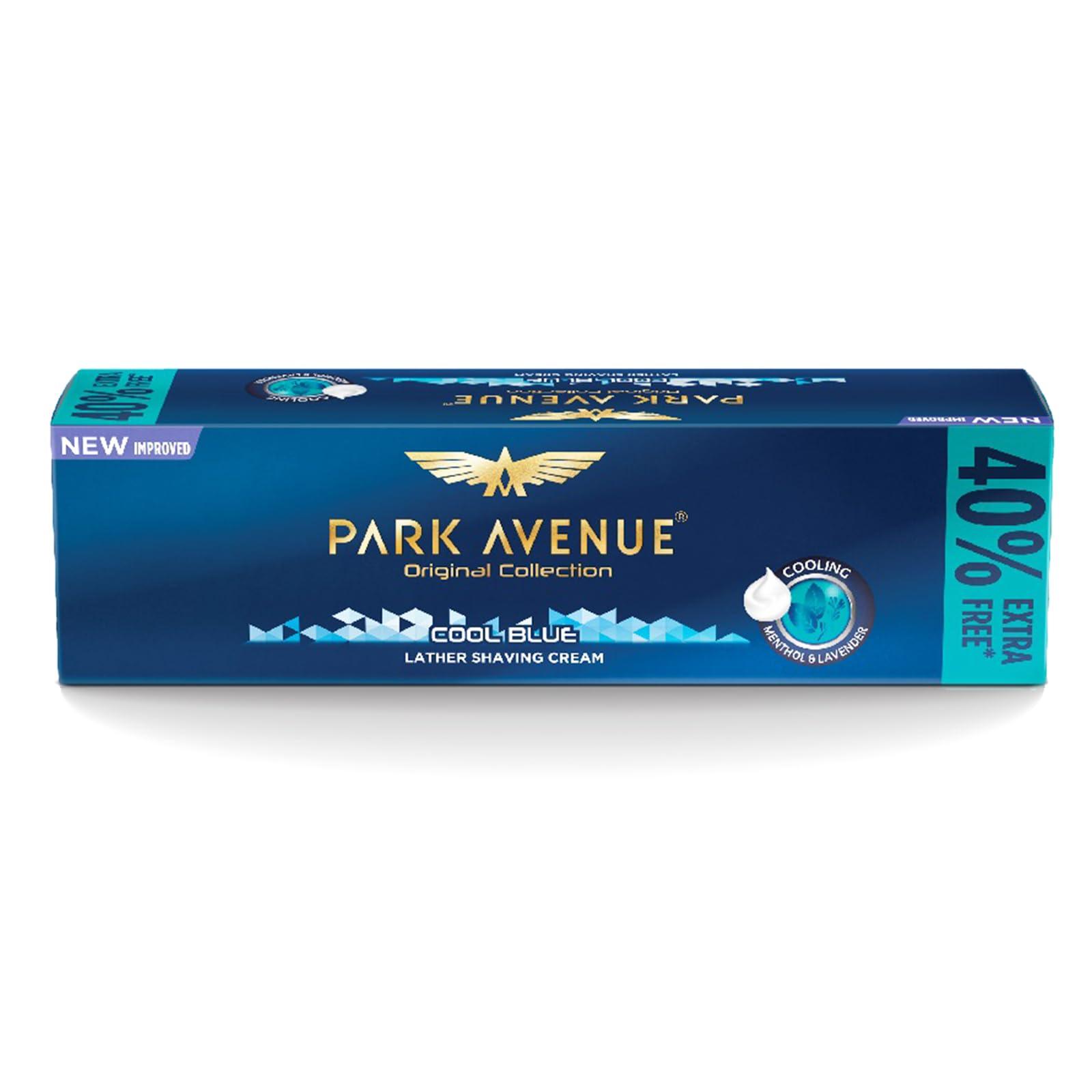 Park Avenue Park Avenue - Cool Blue Lather Shaving Cream 60g with Free 40% (60g + 24g =84g)