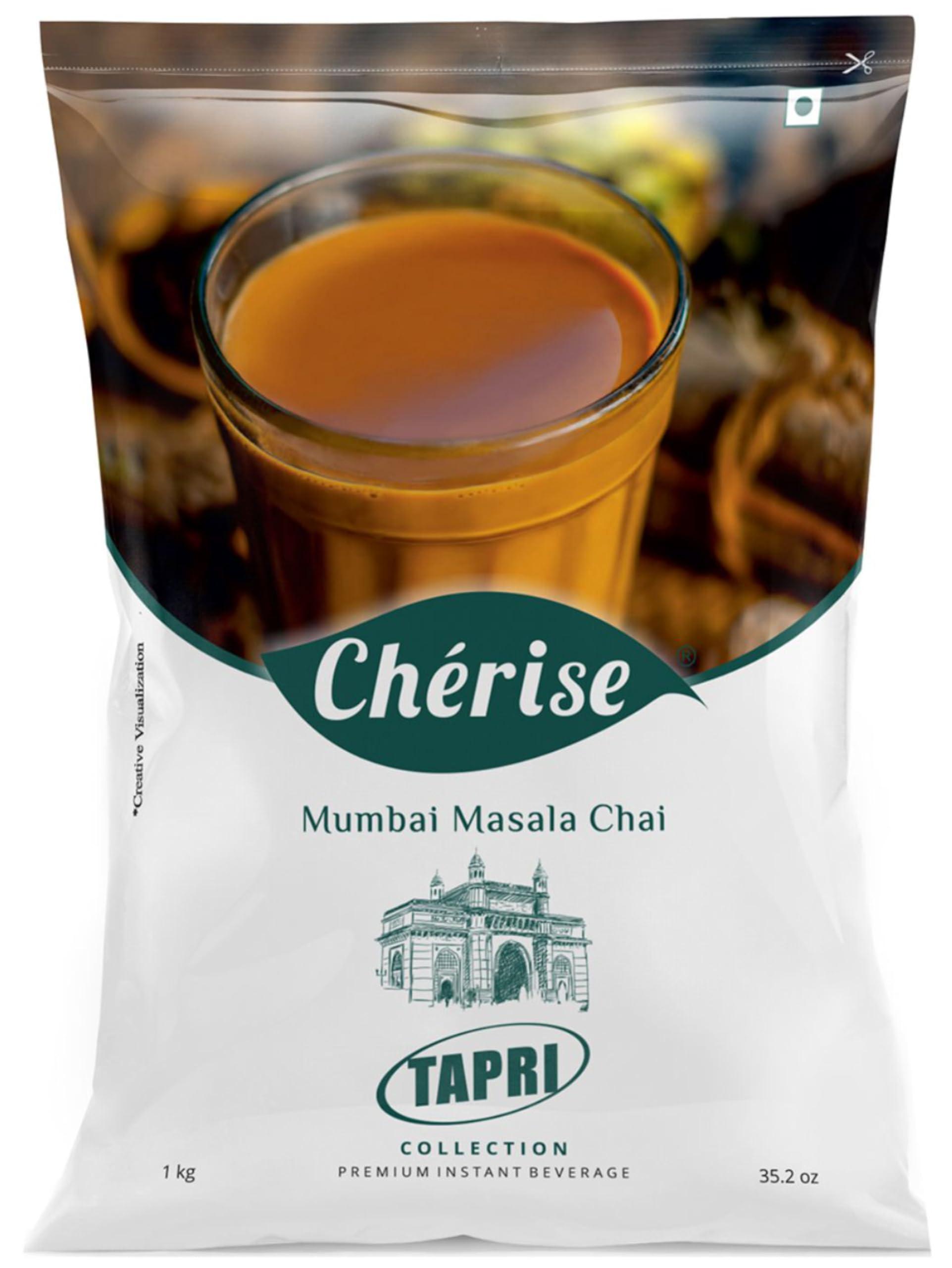 Cherise Cherise Tapri Premium Mumbai Masala Chai, Instant Tea Premix (1 kg Pouch)