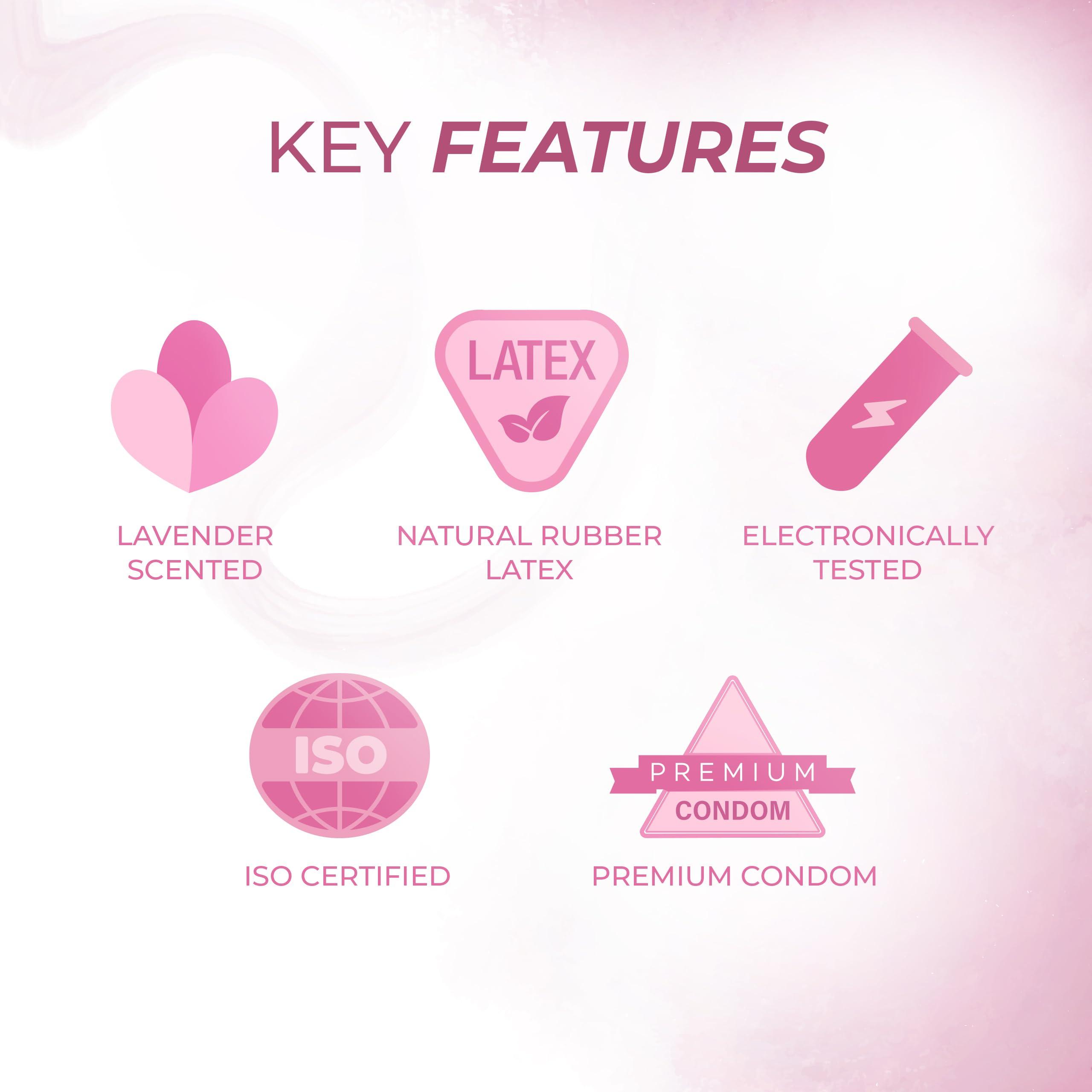 Manforce Divaforce Female Condoms - 2 Count | For Uninterrupted Pleasure| From Manforce - Indias No. 1* Condom Brand for Safe Sex