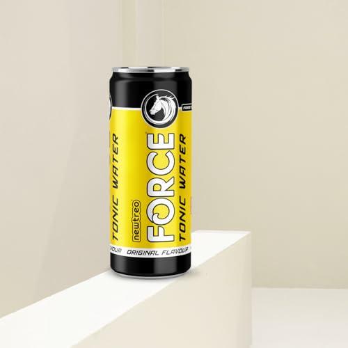 Newtreo Newtreo Tonic Water | Strong Quinine | Indian Tonic | Original Flavour | Pack of 6 x 250ml cans | 100% Recyclable cans