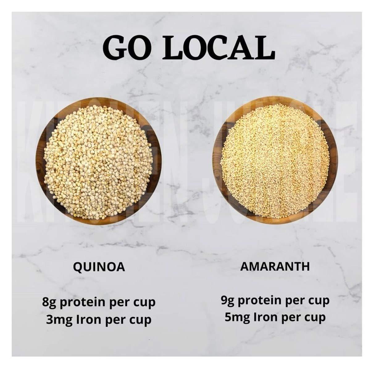 Kitchen Jungle Kitchen Jungle Amaranth Seeds Rajgira / Royal Grain (1800 Grams)