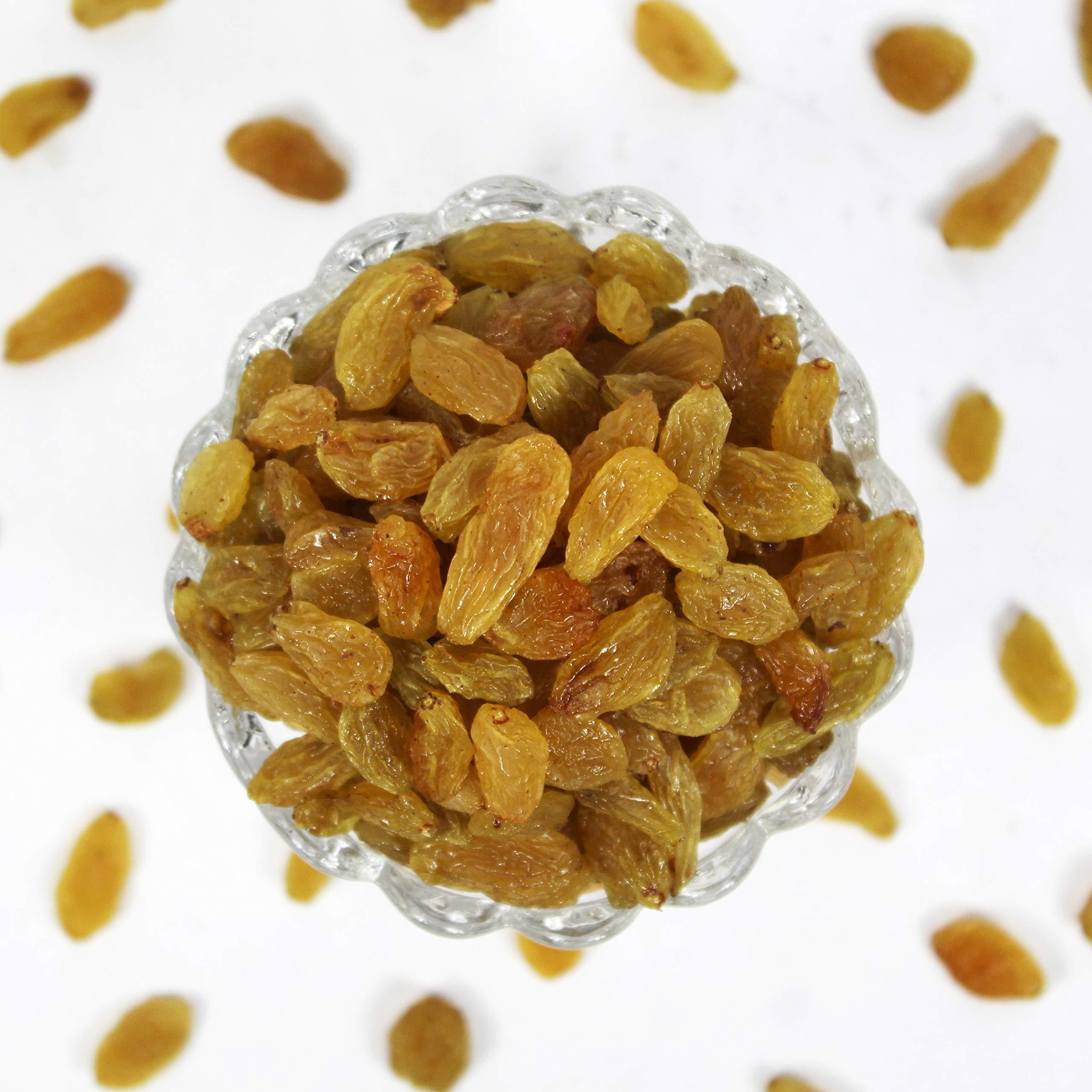 Testle Foods Testle Foods - Premium Dried Golden Raisins | Yellow Kishmish (Kismis) | Seedless Dry Grapes - 400g