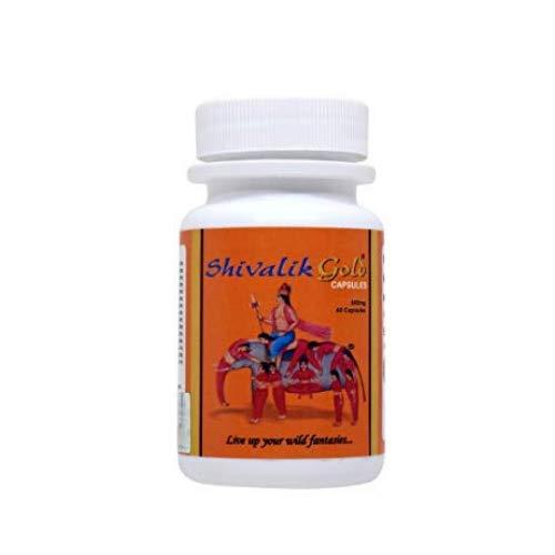 Shivalik Herbals Shivalik Gold 40 Caps- Nyaa Josh, Bharpoor Shakti and Natural Health- Complete Health For Men
