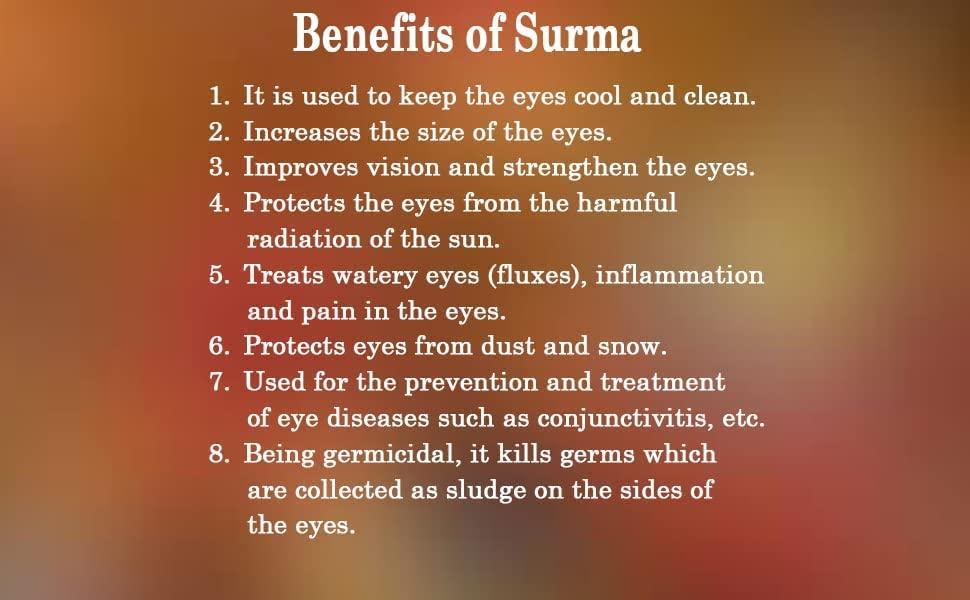 INDVIK INDVIK | Natural Surma Stone - Kohl - Stibnite - 100 Grams - For Pooja & Cooling Of Eyes - Loose Packed