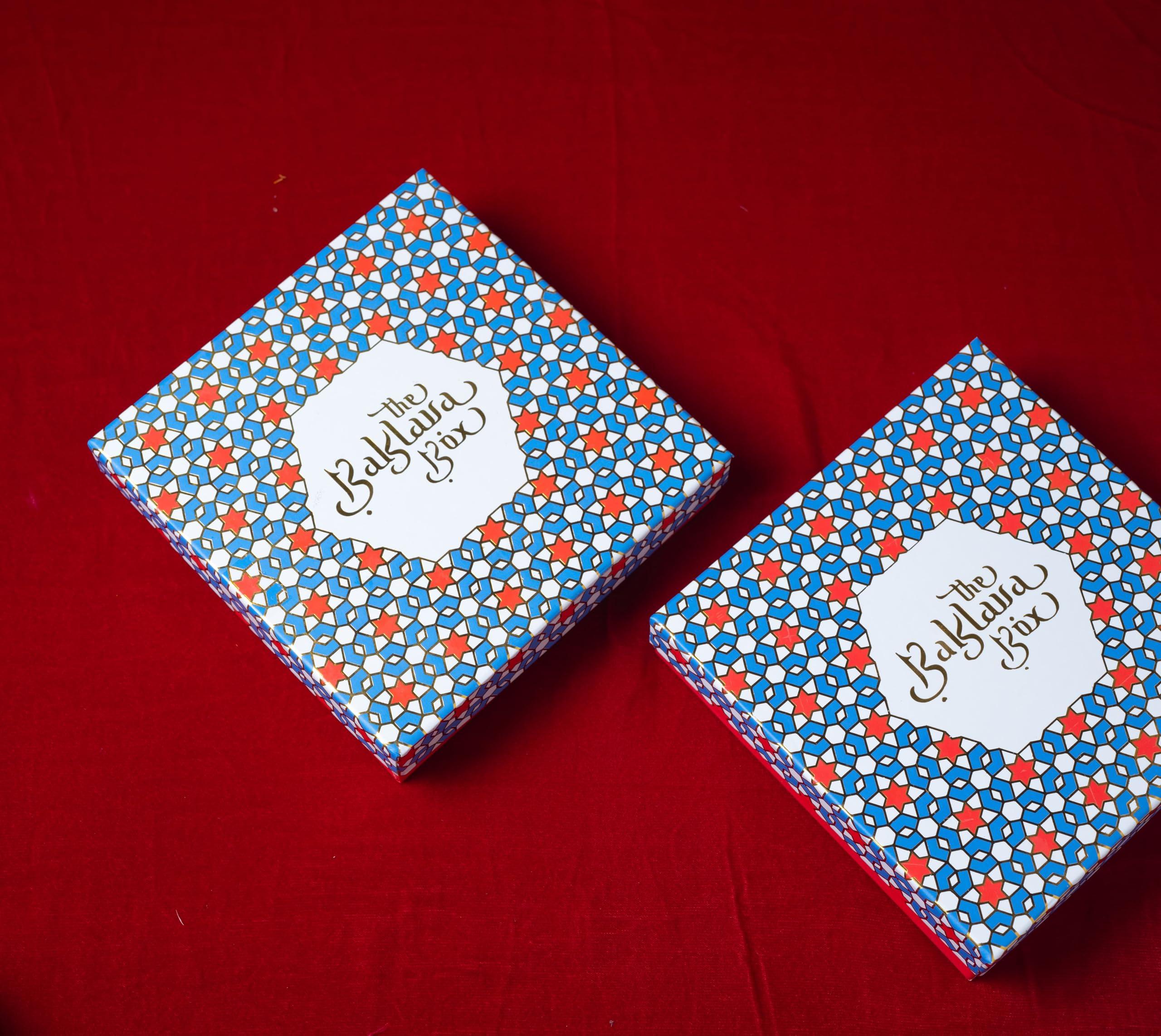 THE BAKLAVA BOX The Baklava Box- Assorted kunafa made using dry fruits, and honey and dipped in pure ghee. Kunafa box 250gms