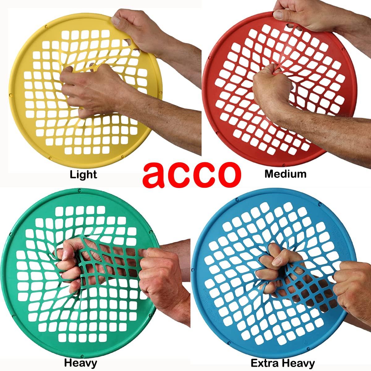 Generic Power Web Hand Exerciser 14\" | Power Web Exerciser for Grip Finger and Wrist (Blue - EX Heavy)