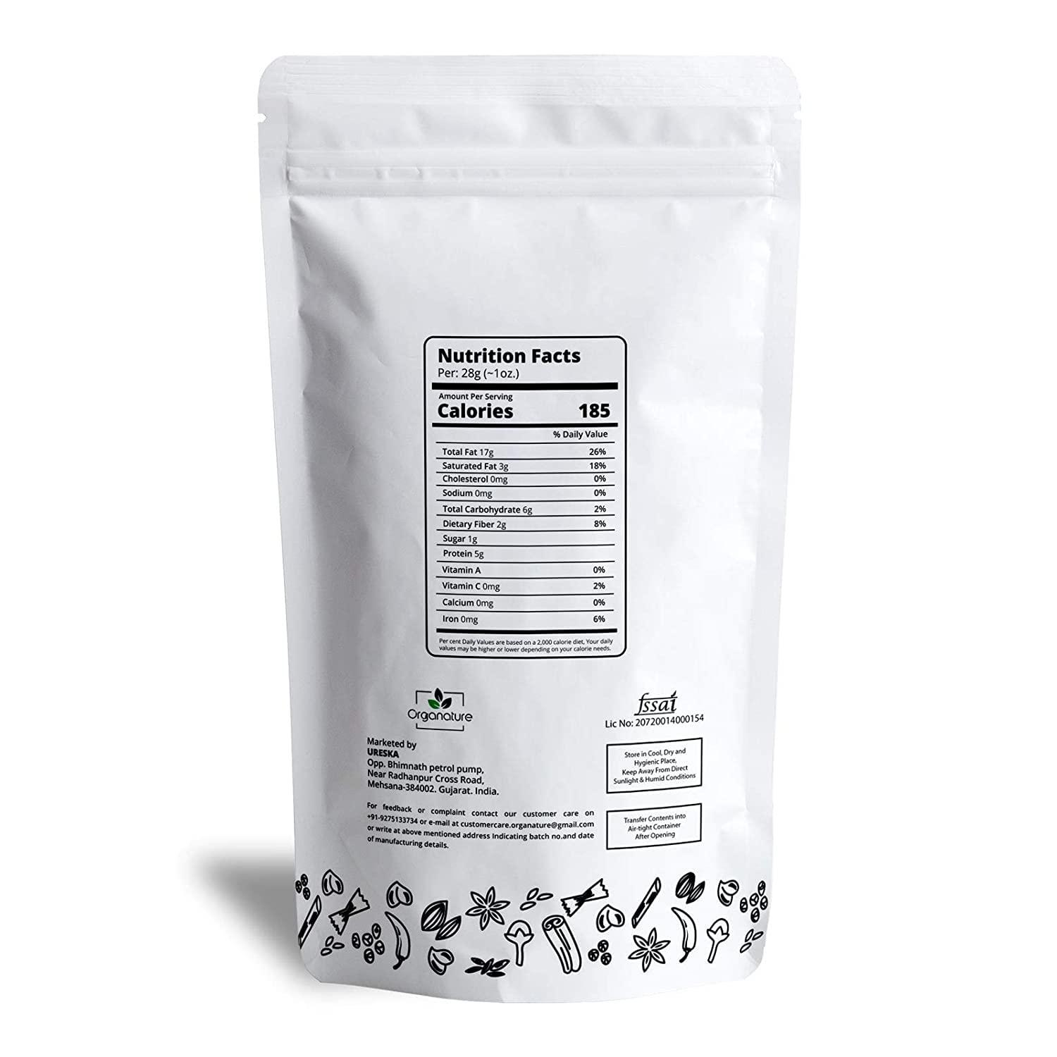 Organature Organature Super Healthy Mixed Nuts, Assorted Dry Fruit Nut Mix with Seeds, Raisins for Eating, Mixes Dry Fruits (850 Grams)