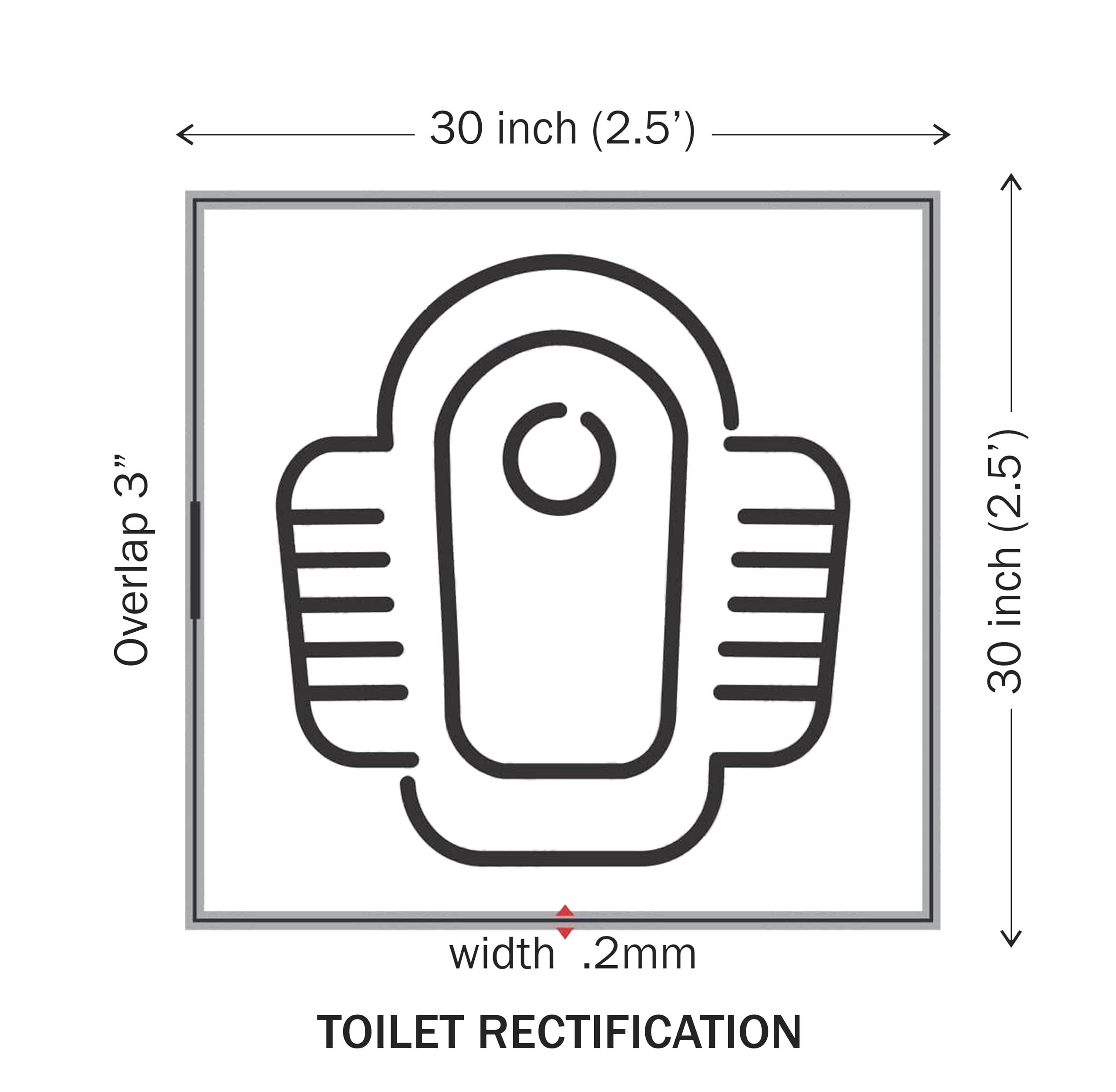 K.V ETERPRISES Vastu Copper Strip | Width- 1 Inch | Gauge- 0.3mm | Length- 8 Feet Approx | Zone Balancing |Toilet Correction | Main Entrance | Strip Remedy | Pack of 5