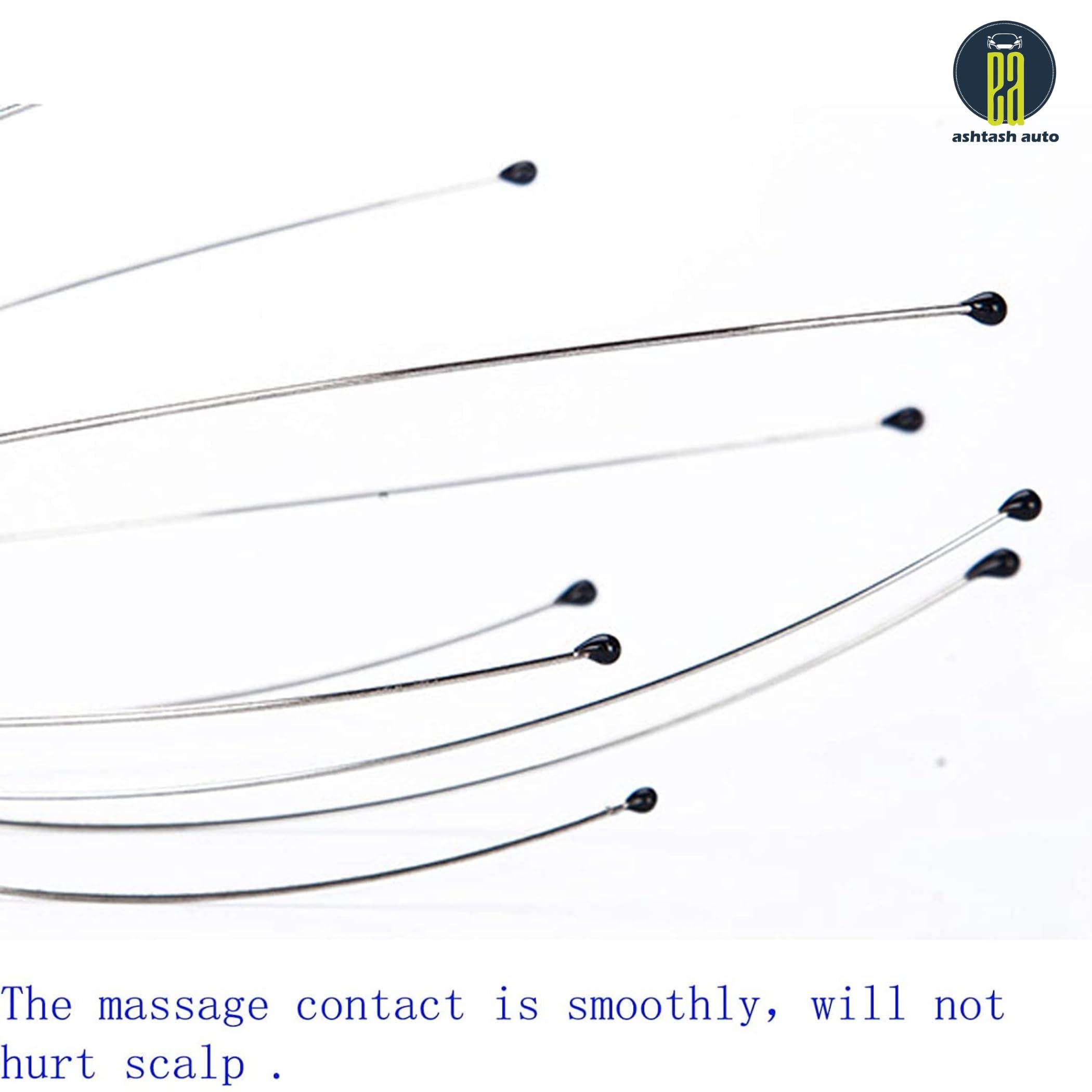 ASHTASH AUTO Ashtash Auto Head Massager Scalp Scratcher | Hand Held Scalp Massager for Pain Relief, Hair Growth & Relaxation | Octopus Scalp Pointer