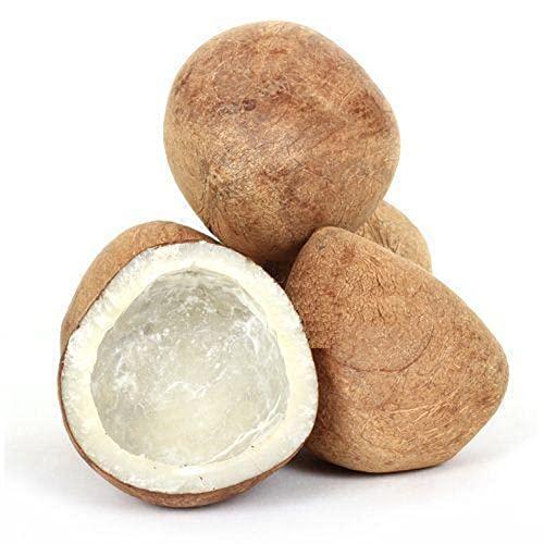 Eco Herbs Eco Herbs Dried Coconut Copra Gola Gota Sukha Nariyal Naturally Sun Dried Whole Coconut Kobbari Nariyal 800 Gms