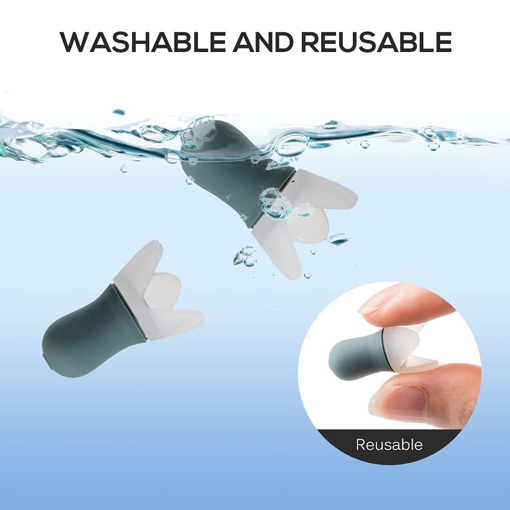 Layfoo Noise Cancelling Ear Plugs Sound Blocking Earplug Noise Reduction Reusable with Storage Case for Slee g Snoring Swim ng (Flight earplug) -Layfoo