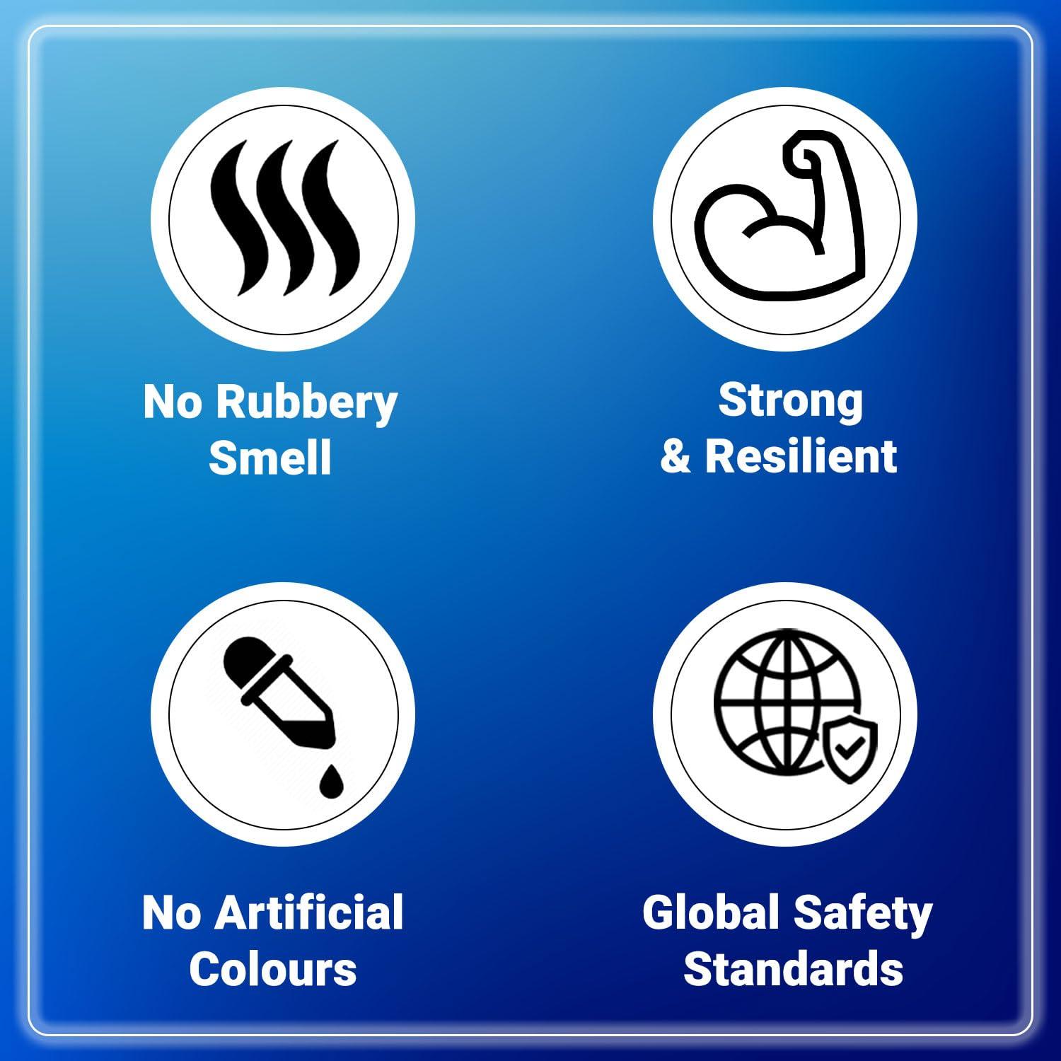 Vissco Vissco Tubular Elastic Knee Cap, Knee Support to provide Knee Pain Relief, Knee Cap For Sports, Football, Cricket, Walking And Workout (IN PAIR) - Small (Beige)