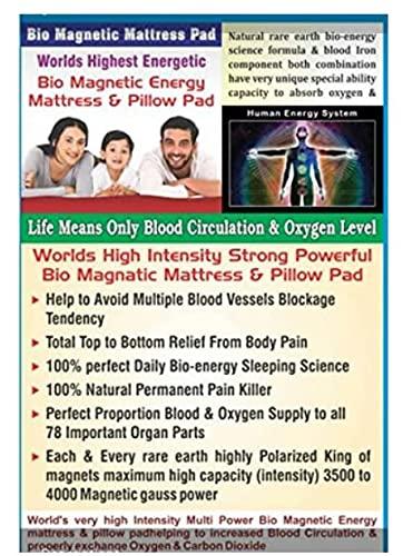 CDRS CDRS Bio Magnetic Mattress Topper/Pad Magnetic Therapy | 240 GSM